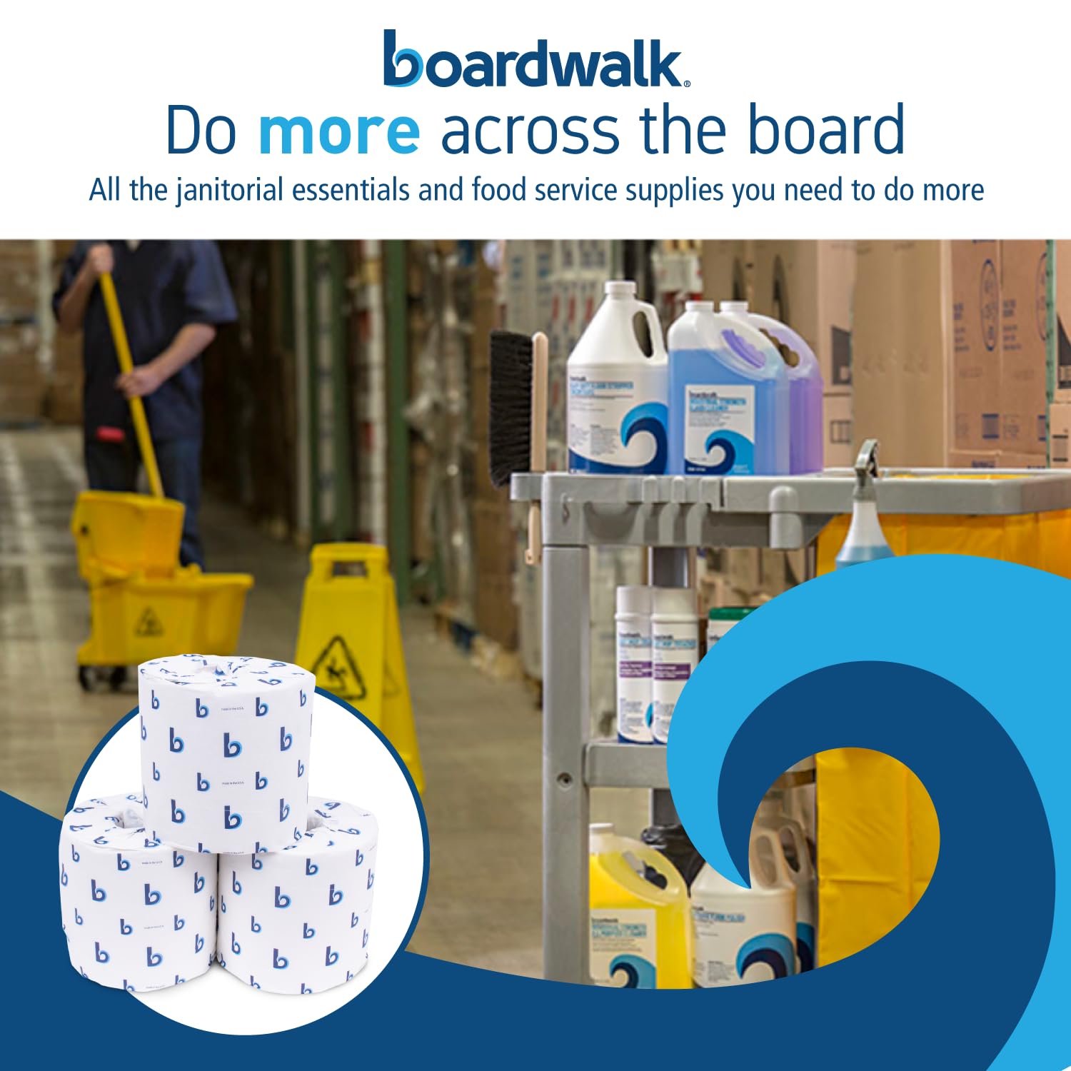 Boardwalk BWK6144 Toilet Tissue - Economical

