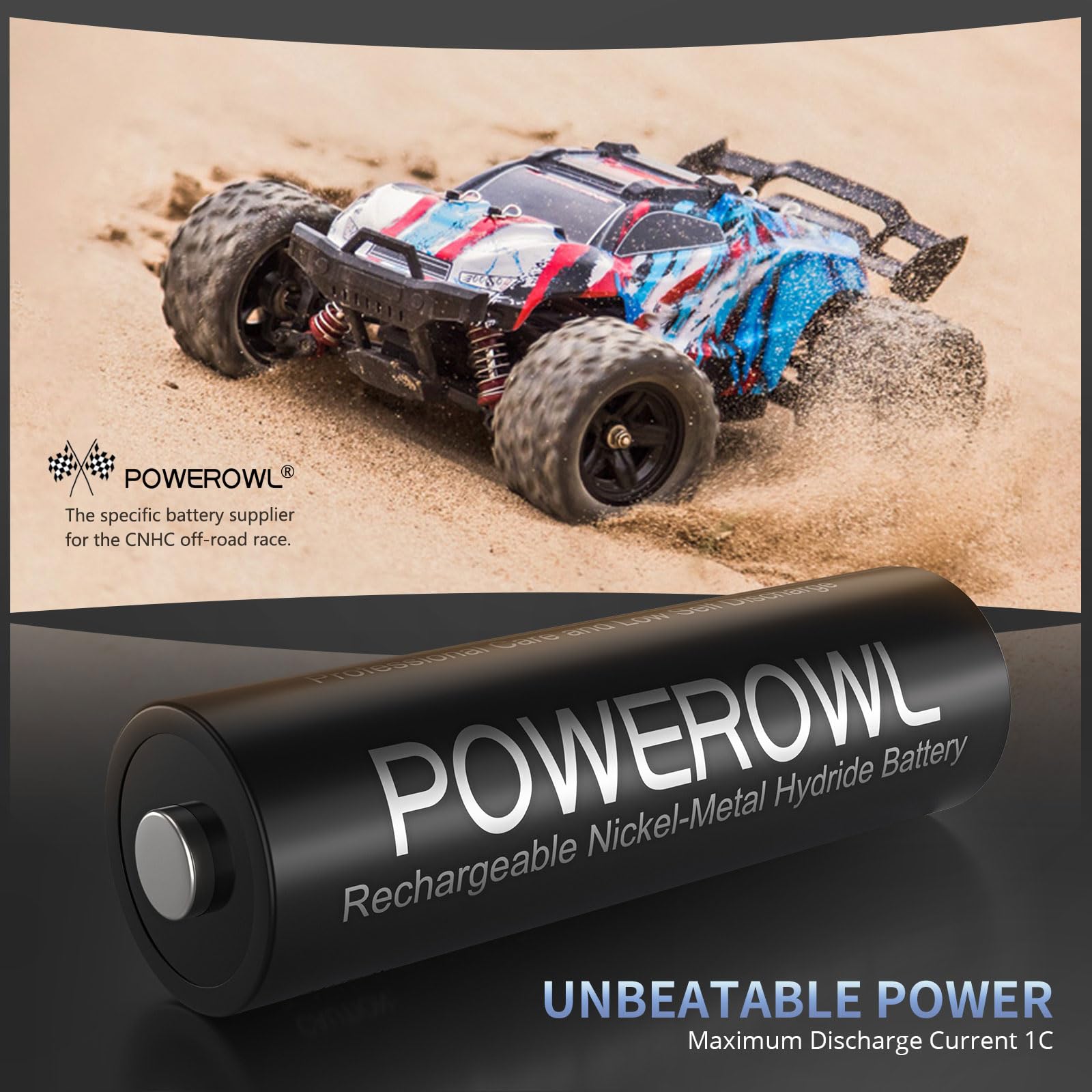 Powerowl Rechargeable Batteries - Eco-friendly Power

