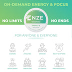 NZE Caffeine Nootropic Pouches - Energy & Focus

