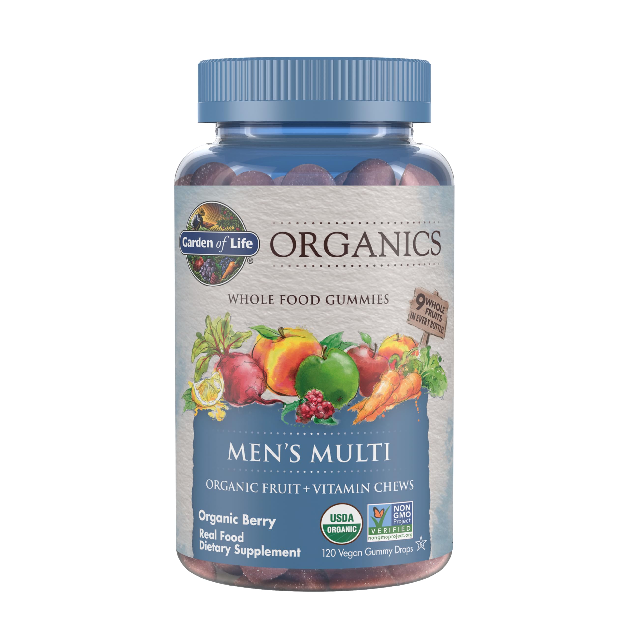 Gummy Multivitamin for Men Garden of Life Organics

