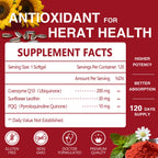 Nature Target CoQ10 Softgels with PQQ and Organic Olive Oil

