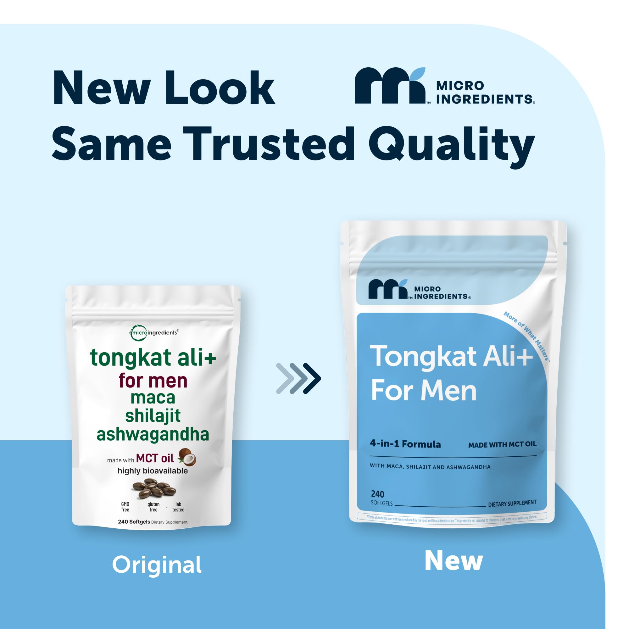 Micro Ingredients Tongkat Ali+ for Men Herbal Supplement

