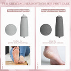 Electric Foot Callus Remover with Two Rollers | Rechargeable


