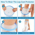 Waterproof Shower Cast Cover for Adults | Non-Slip


