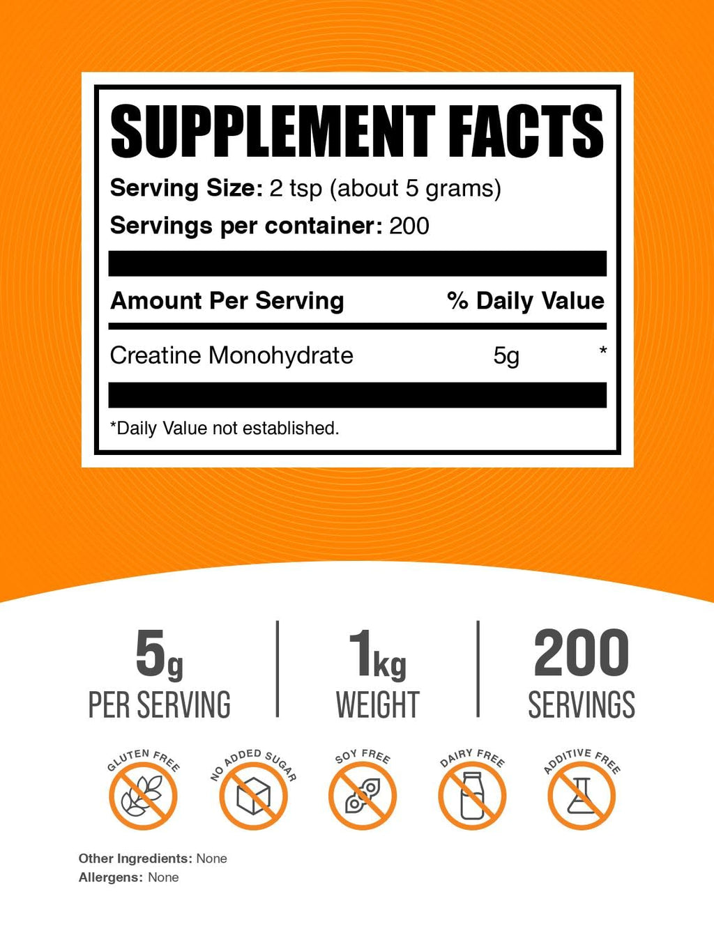 BulkSupplements Creatine Monohydrate Micronized Powder

