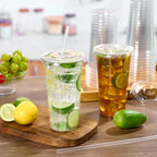 Turbo Bee Plastic Cups with Lids & Straws – To-Go Drinks

