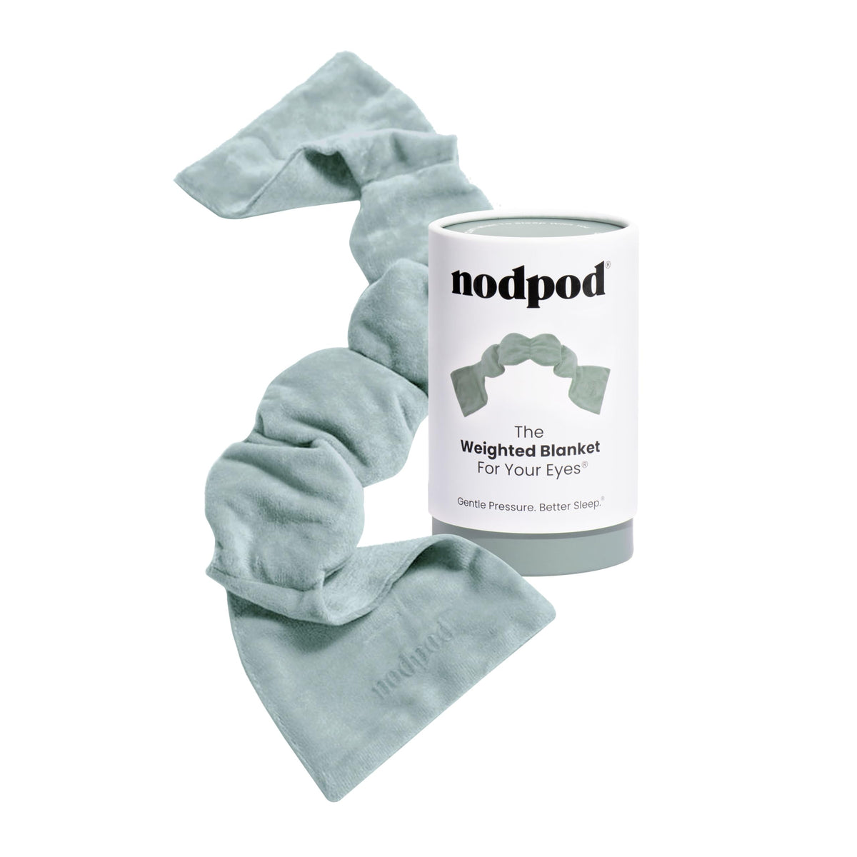 Nodpod Gentle Pressure Sleep Mask, Weighted Comfort for Rest