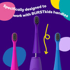BURST Replacement Heads for Kids Electric Toothbrush

