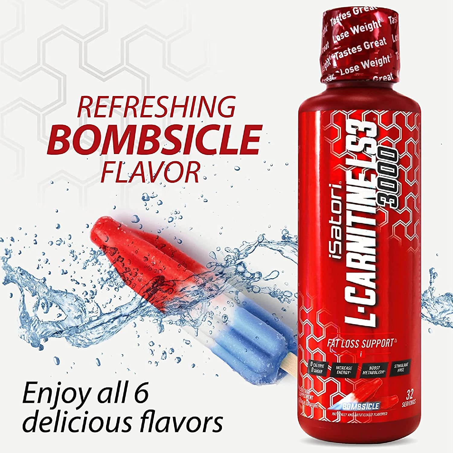 iSatori L-Carnitine LS3 3000 Triple-Blend Liquid

