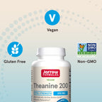 Jarrow Formulas L-Theanine 200mg Veggie Capsule

