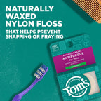 Tom's of Maine Naturally Waxed Antiplaque Dental Floss

