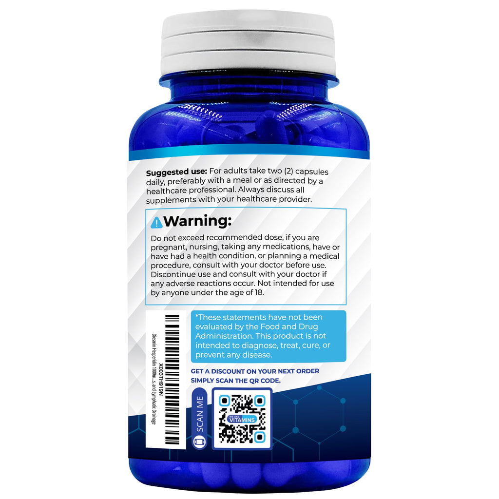 Diosmin Hesperidin Supplement - We Like Vitamins Circulation

