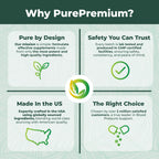 PurePremium Blood Pressure Support | Hawthorn & Garlic

