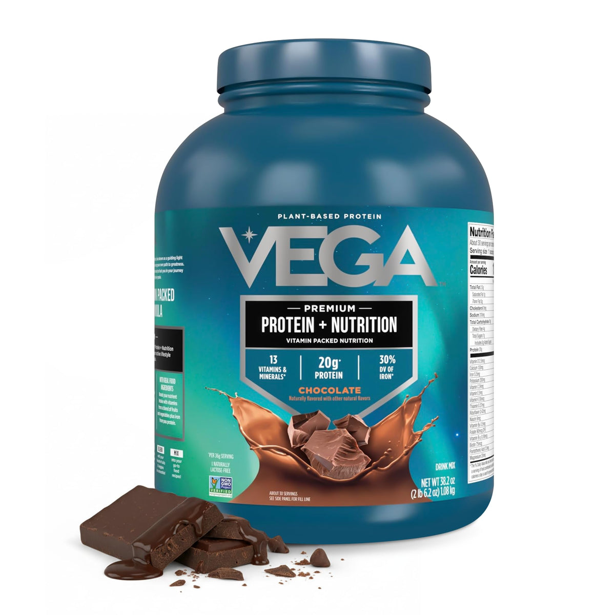 Vega Essential Protein Powder Plant-Based 25g per Serving