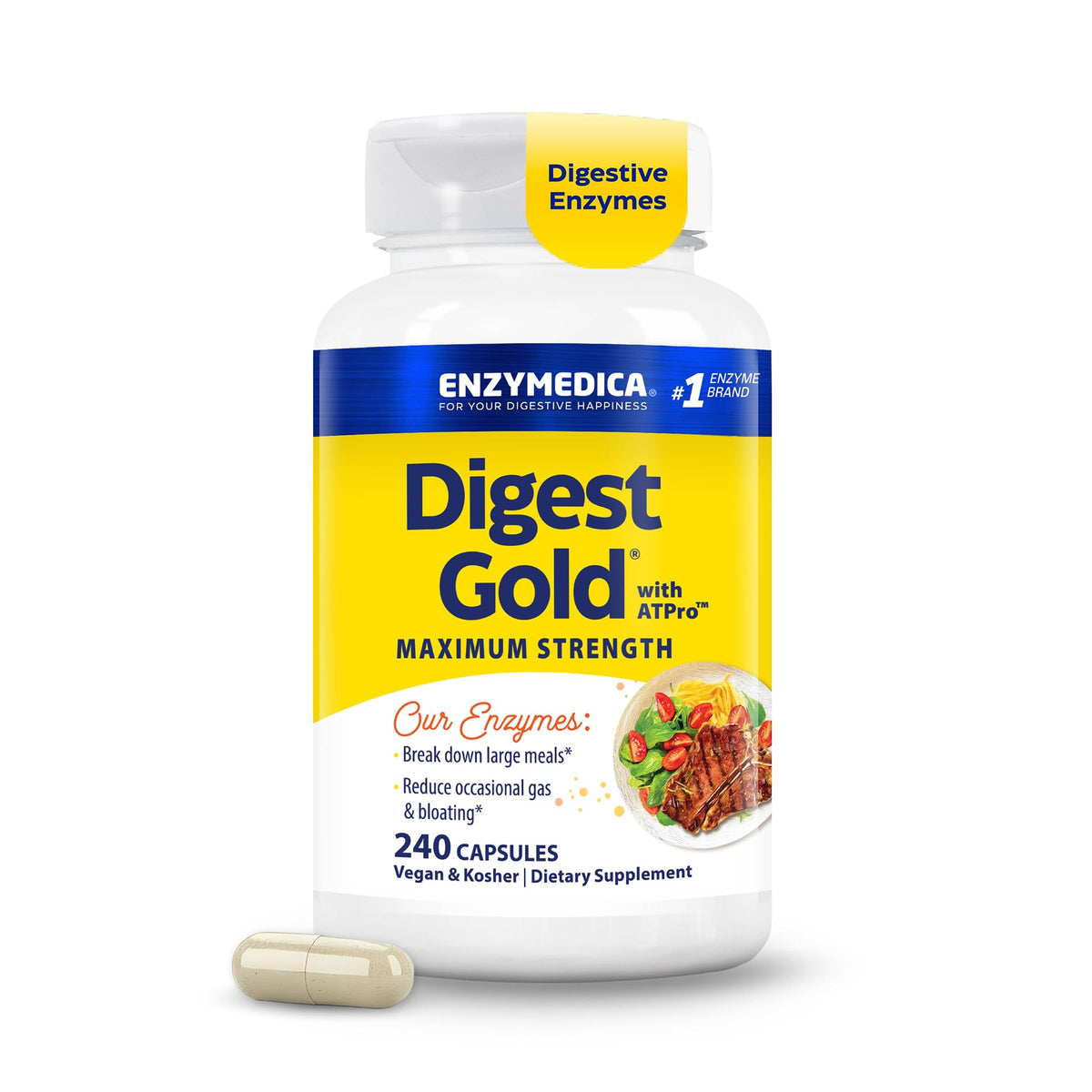 Enzymedica Digest Gold Digestive Enzyme Supplement