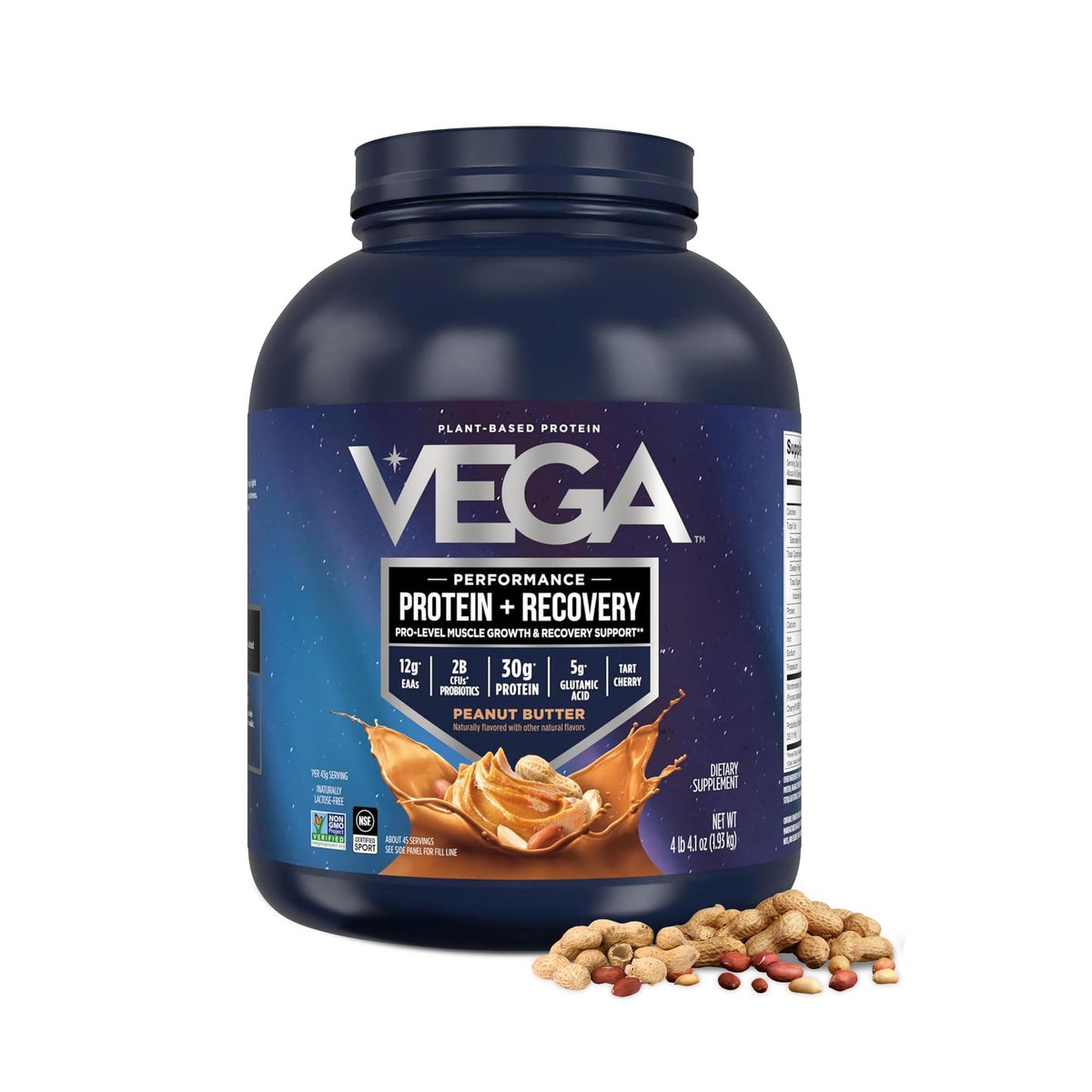 Vega Protein + Recovery Plant-Based Protein Powder