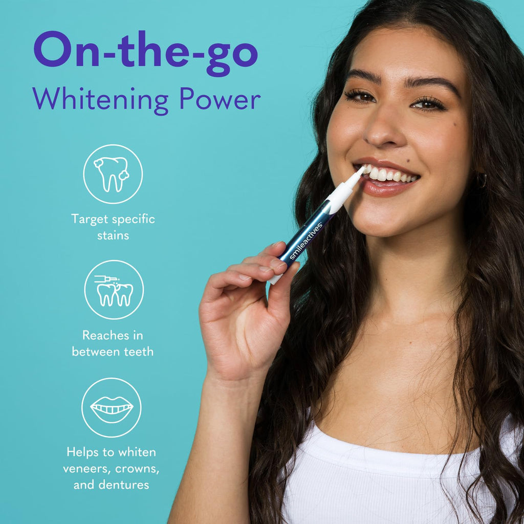 Smileactives Teeth Whitening Kit - At-Home Whitening

