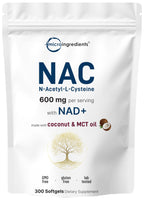 NAC Softgels with NAD+ and Coconut Oil | Micro Ingredients

