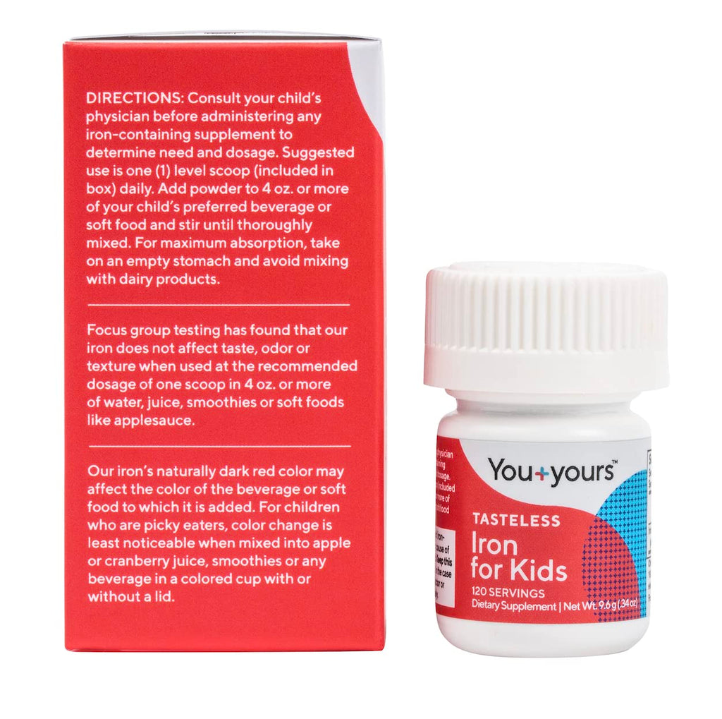 Kids Iron Supplement – Powder for Easy Mixing

