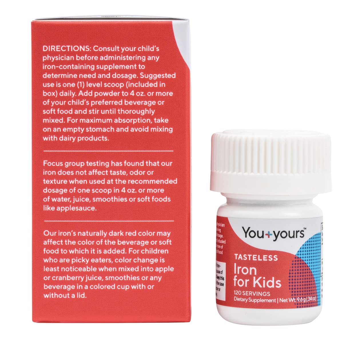 Kids Iron Supplement – Powder for Easy Mixing

