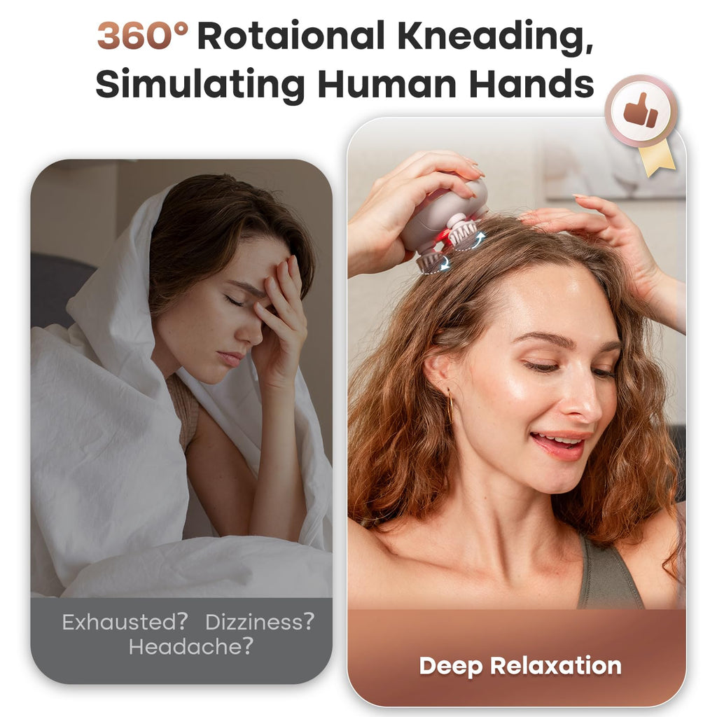 arboleaf Scalp Massager Kneading Head Massager USB

