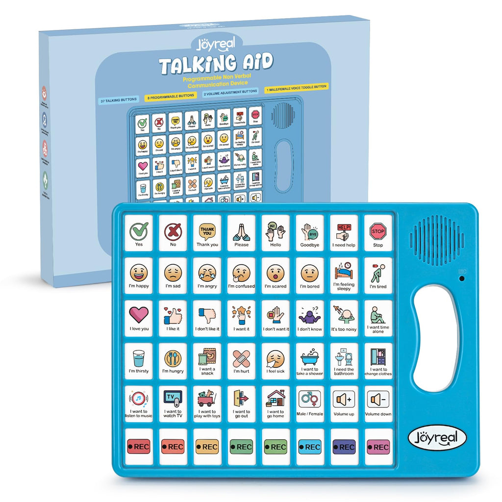 Joyreal AAC Device for Autism - 8-Button Tablet

