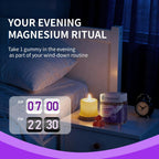 PWERD Magnesium Sleep Gummies - 16-in-1 Wellness Formula

