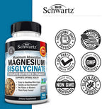 BioSchwartz Magnesium Bisglycinate Chelated Supplement

