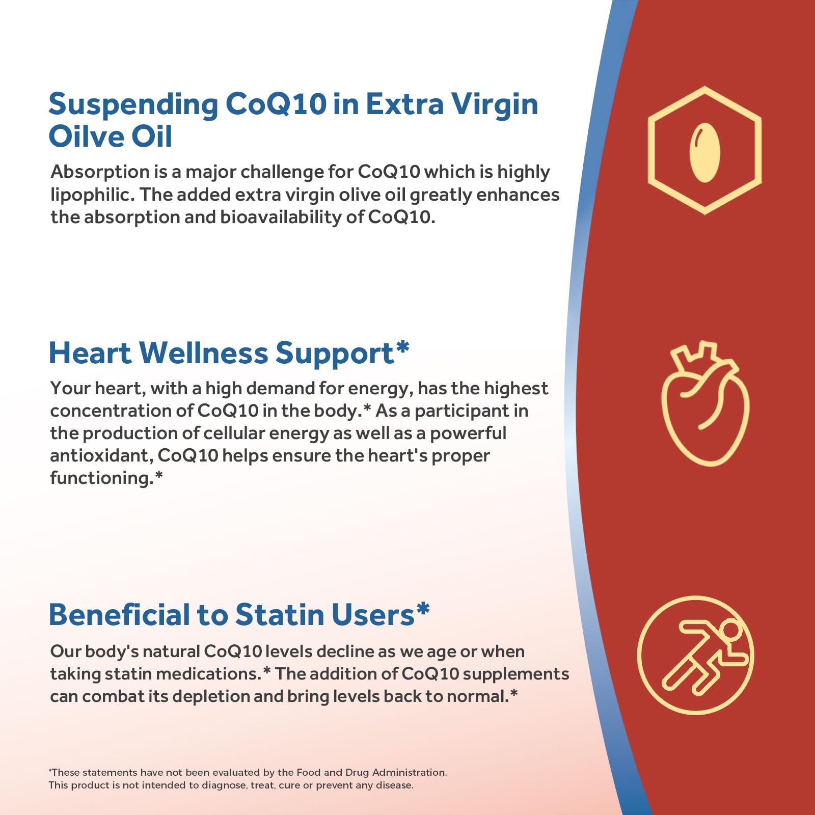 Doctor’s Recipes CoQ10 Softgels with Olive Oil 200 mg

