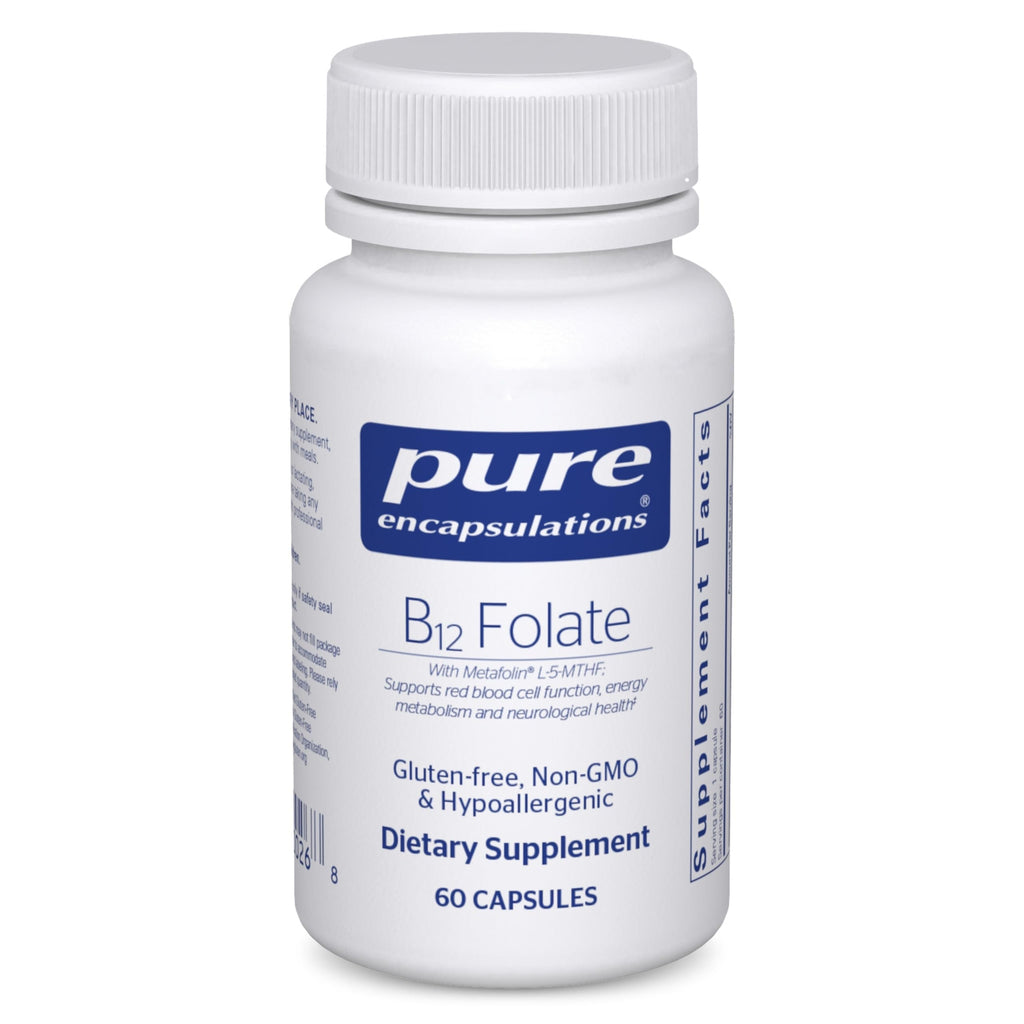 B12 Folate by Pure Encapsulations Energy Support

