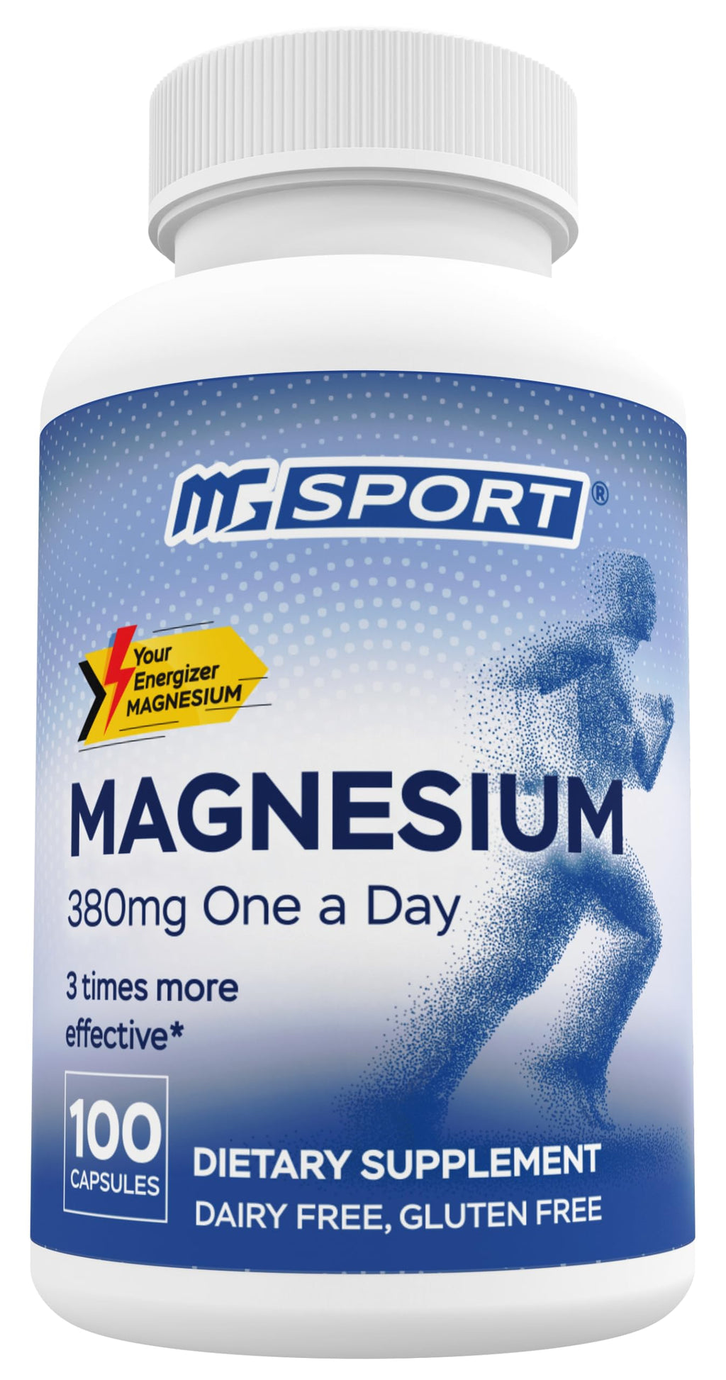MgSport Magnesium Supplement for Muscle Support

