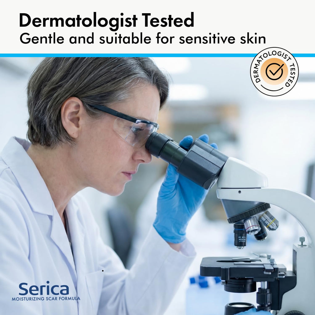 Serica Silicone Scar Gel - Non-Comedogenic, Quick-Dry

