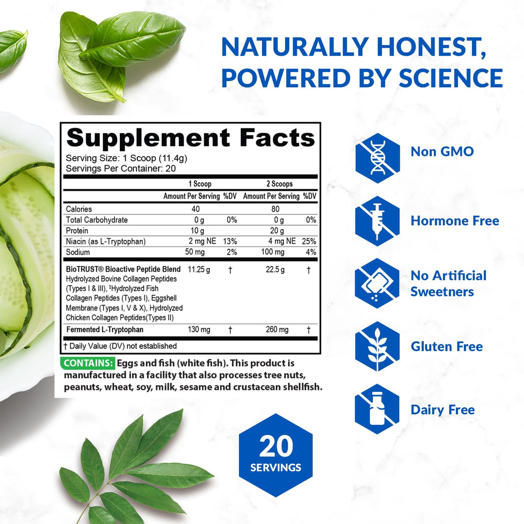 BioTrust Ageless Multi Collagen Peptides Powder

