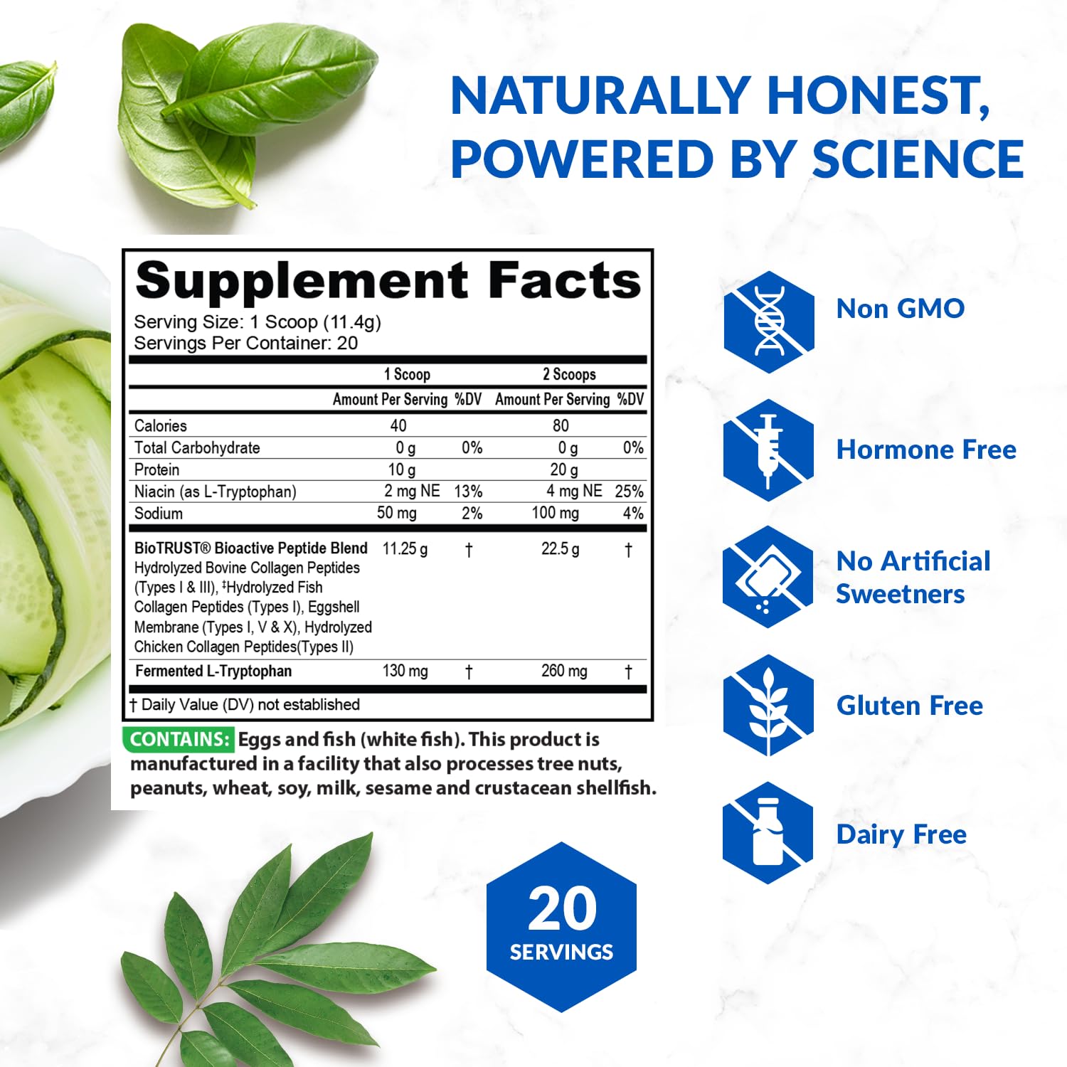 BioTrust Ageless Multi Collagen Peptides Powder

