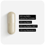 Toniiq Liposomal NAD+ & Resveratrol Supplement

