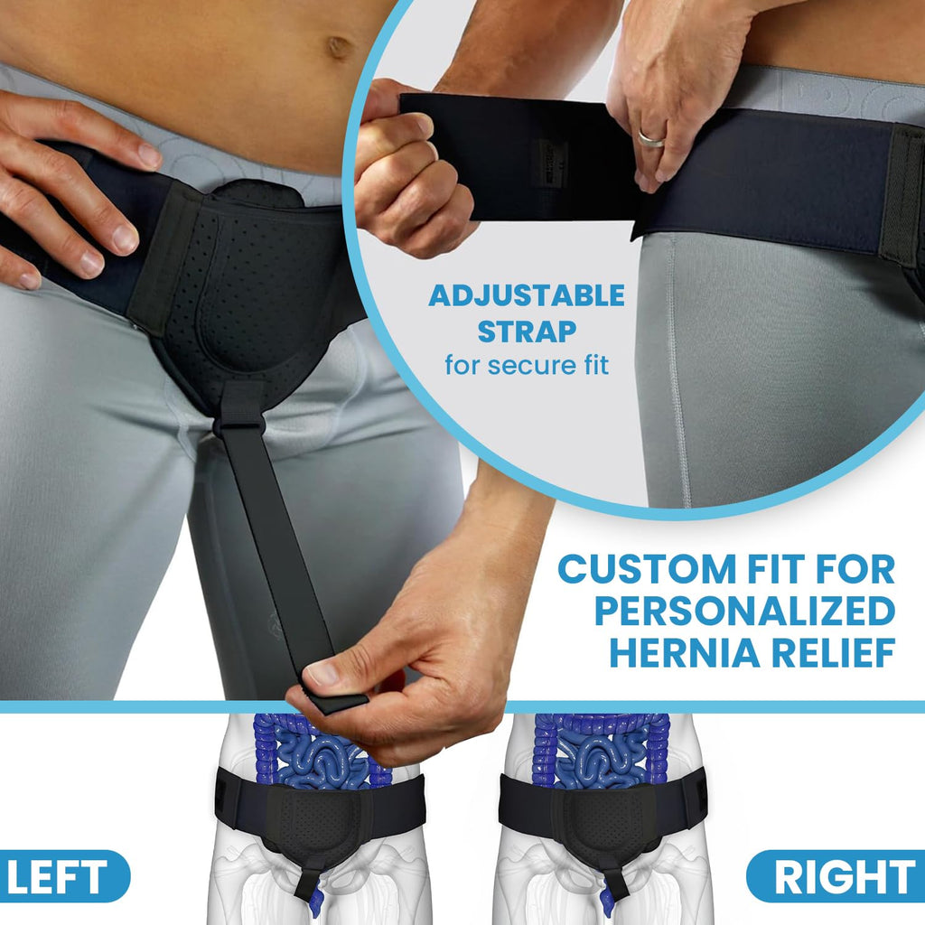Everyday Medical Inguinal Hernia Belt - Adjustable Groin Truss

