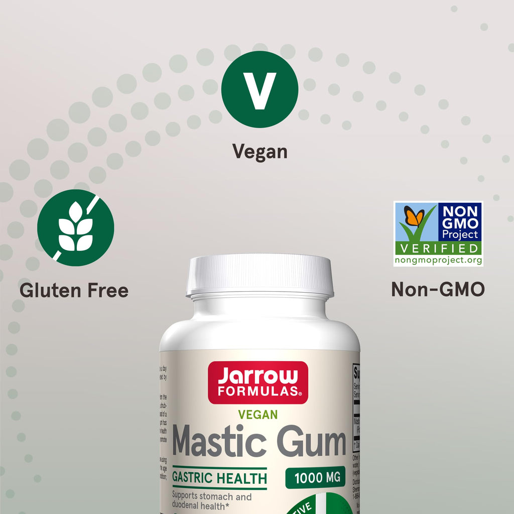 Jarrow Formulas Mastic Gum 1000 mg Veggie Capsules

