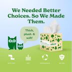 Caboo Tree Free Facial Tissue Box – Soft & Safe

