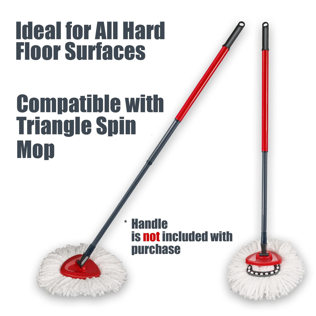 Homsis Mop Head Replacement for Spin Mops - Machine Washable


