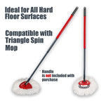 Homsis Mop Head Replacement for Spin Mops - Machine Washable

