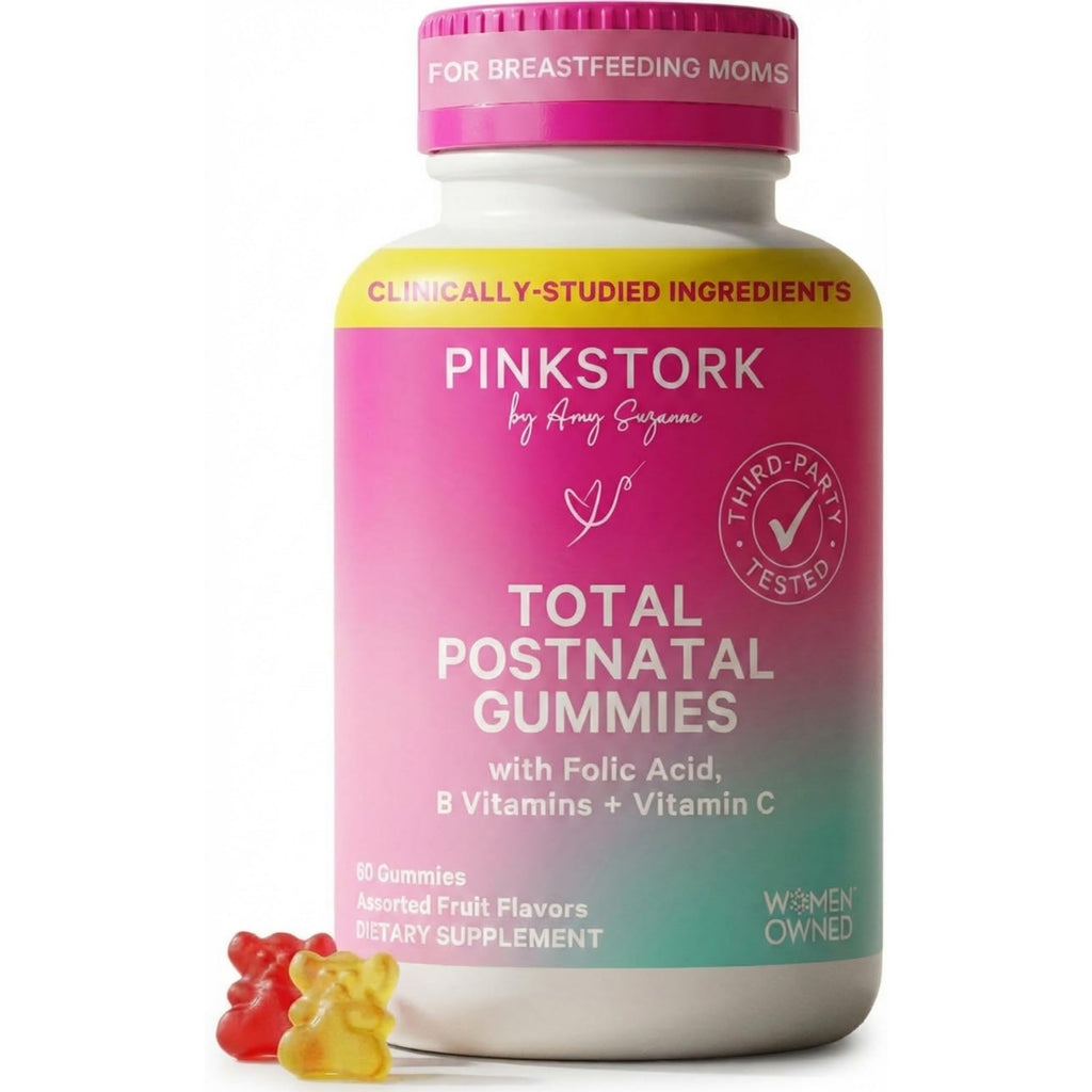 Pink Stork Postnatal Vitamin Gummies | Recovery & Lactation

