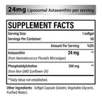 Osasuna Liposomal Astaxanthin 24 mg | Gluten Free, Non-GMO

