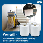 GEN Hardwound Towels - Smooth Absorbent Performance

