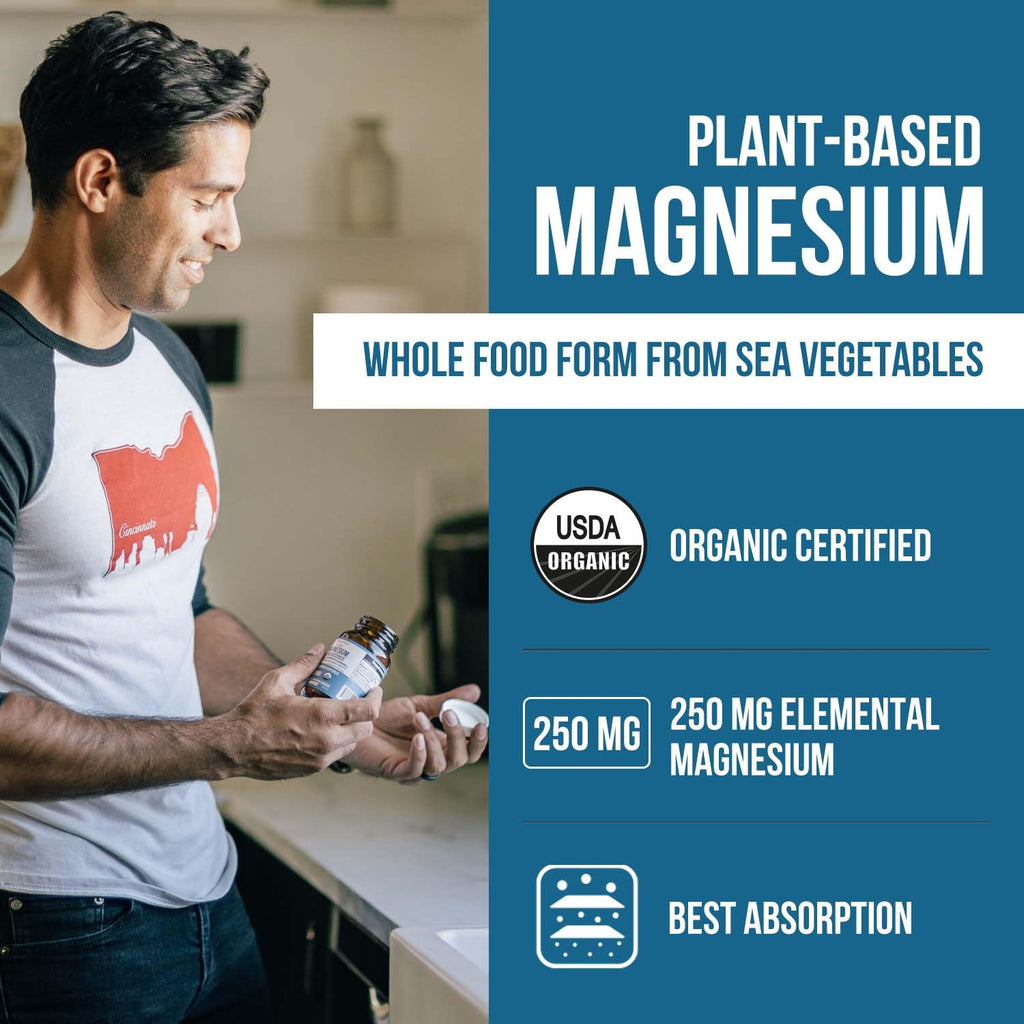 Organic Whole Food Magnesium - Sea Vegetable Complex

