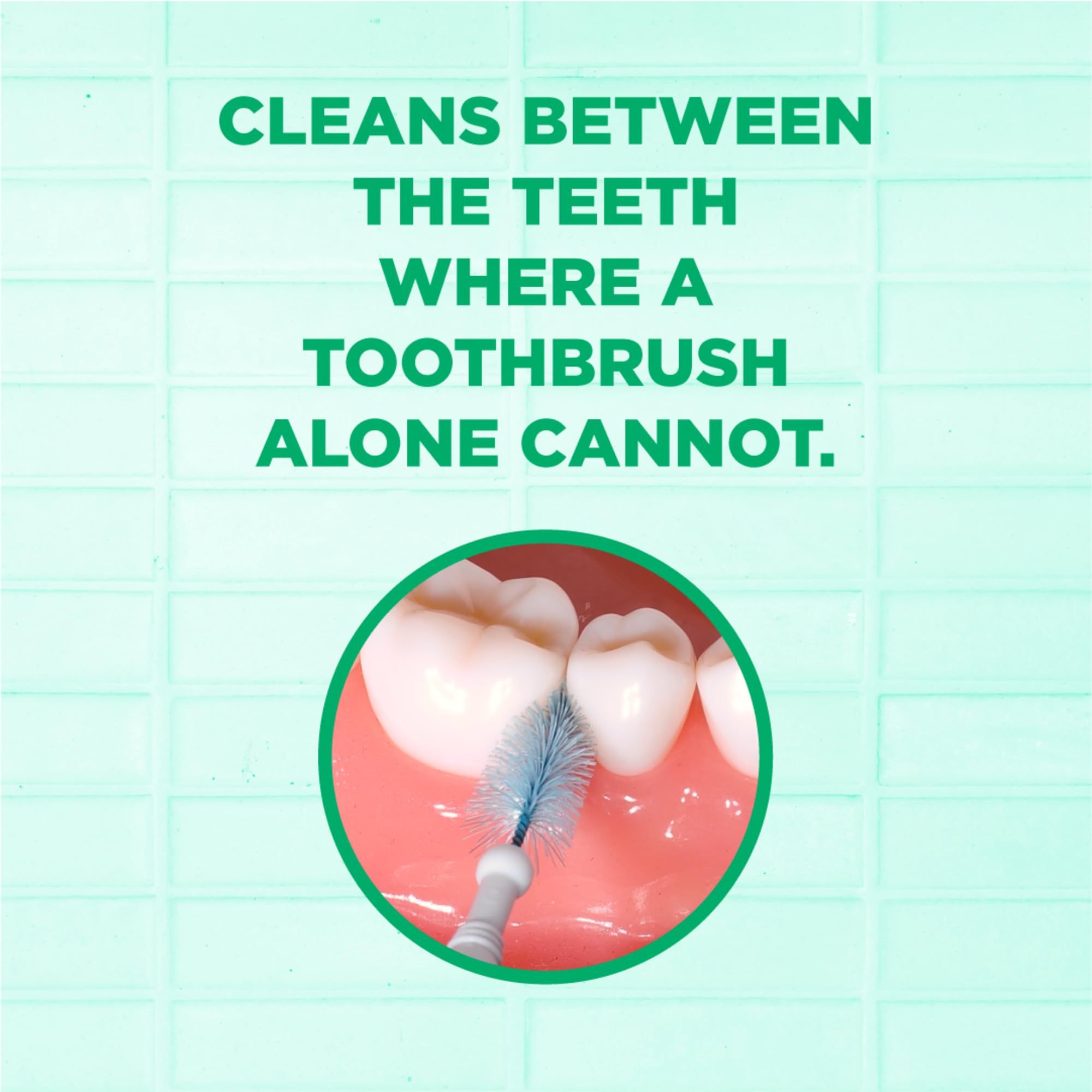 GUM Proxabrush Go-Betweens Wide Interdental Brushes | Braces


