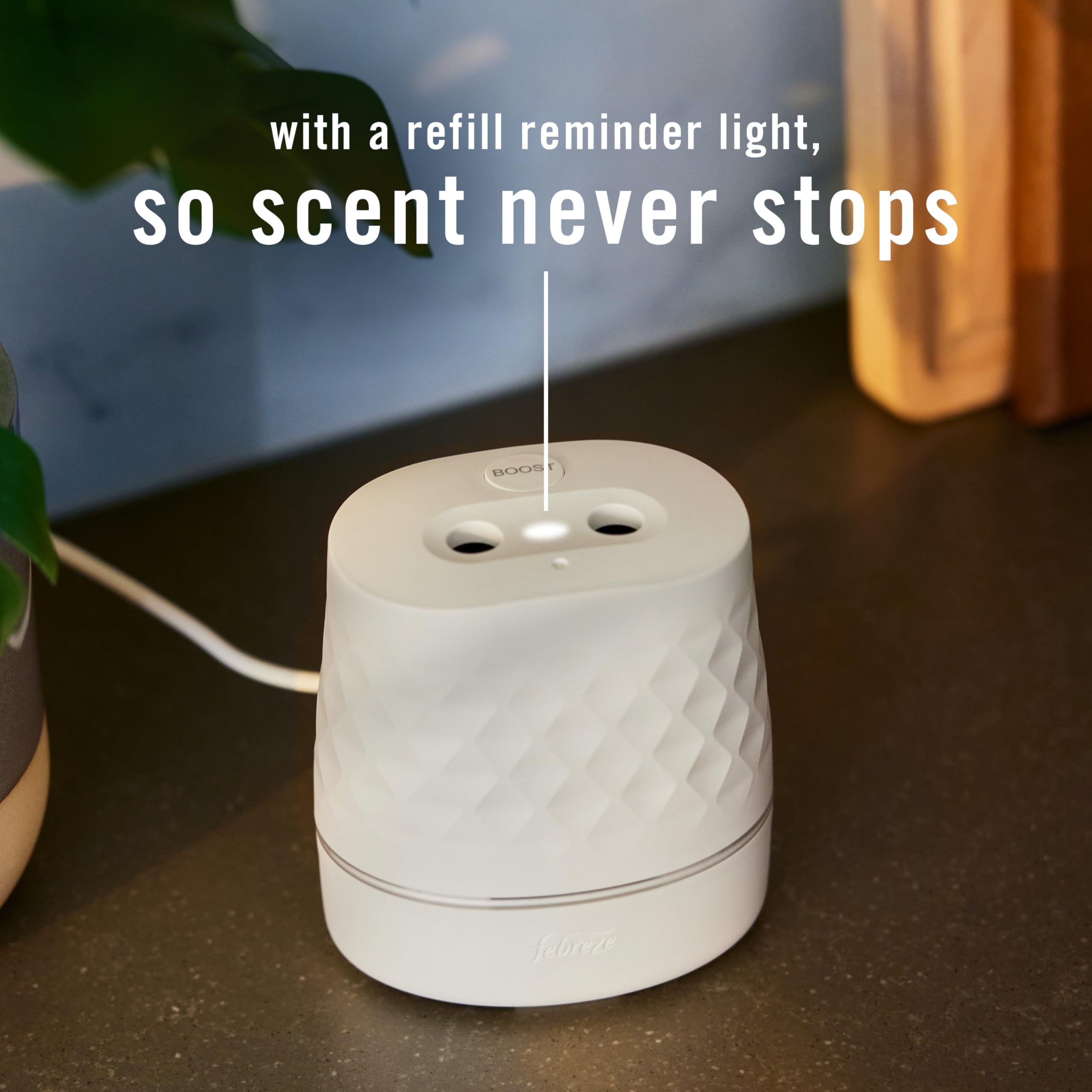 Febreze PLUG Scent Booster Starter Kit | Plug-in Diffuser


