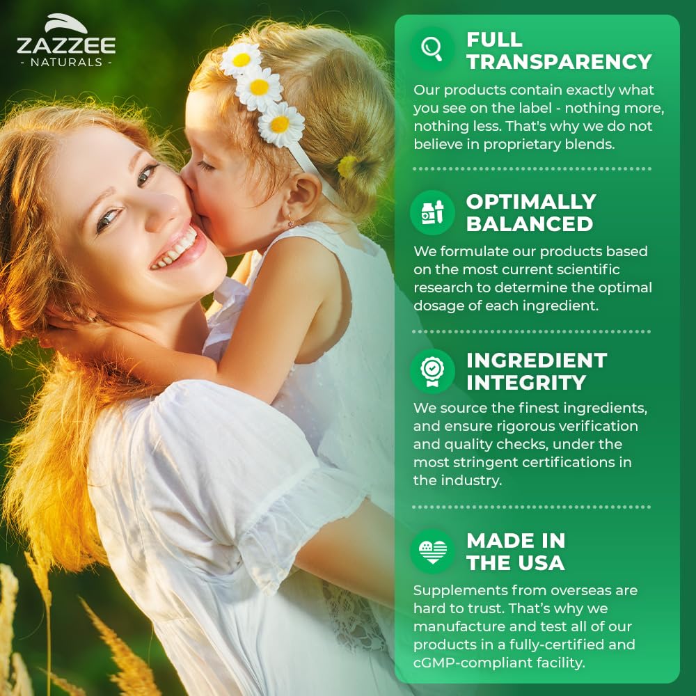 Zazzee USDA Organic Vitex Extract for Hormonal Balance

