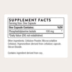 Thorne Phosphatidylserine Brain Health Supplement

