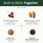 Tart Cherry Capsules for Joint Comfort & Uric Acid Support

