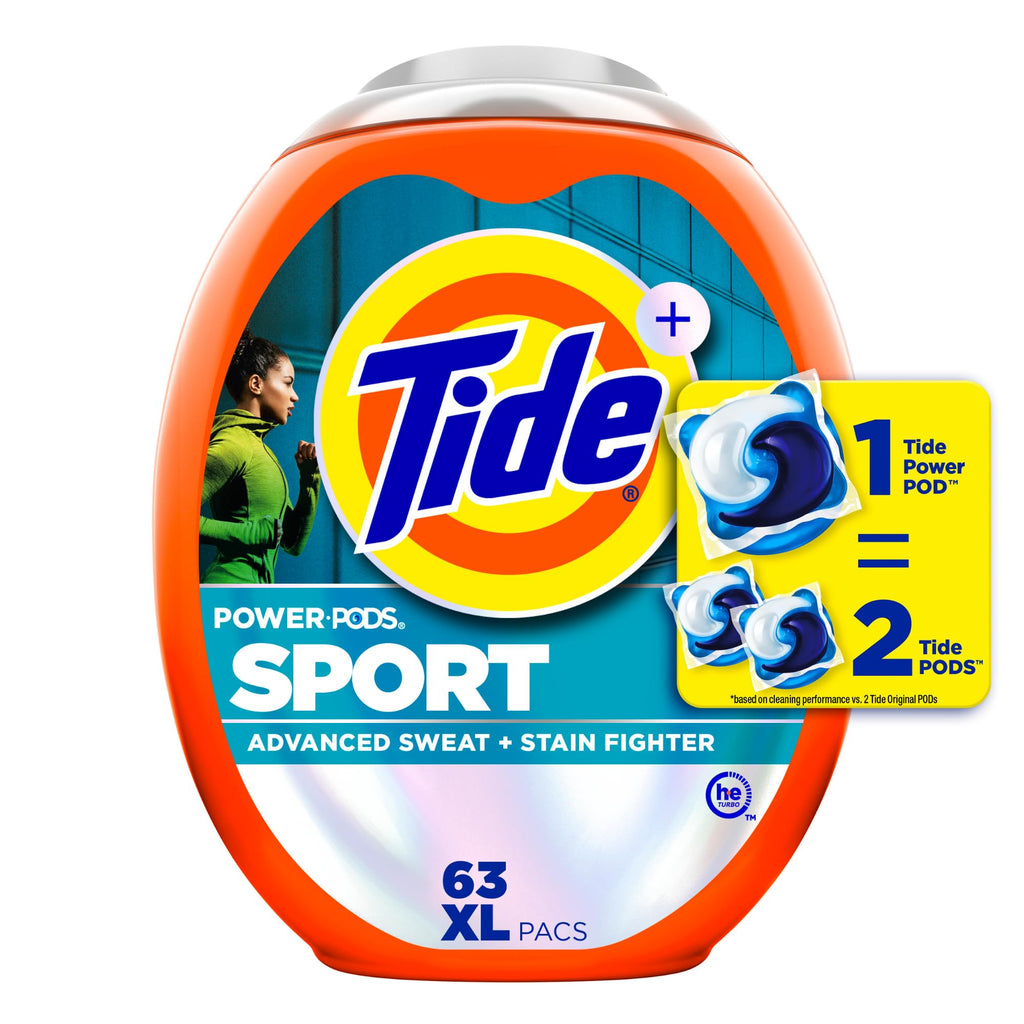 Tide Power PODS Detergent Pacs with Febreze Odor Eliminators

